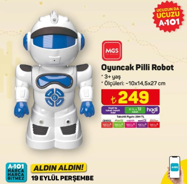 Foto - Bu fırsatlar kaçmaz! A101'de 19-25 Eylül indirim rüzgarı