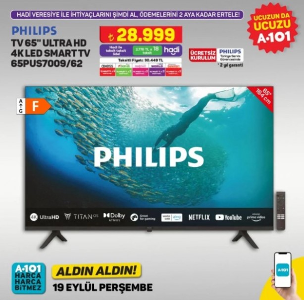 Foto - Bu fırsatlar kaçmaz! A101'de 19-25 Eylül indirim rüzgarı