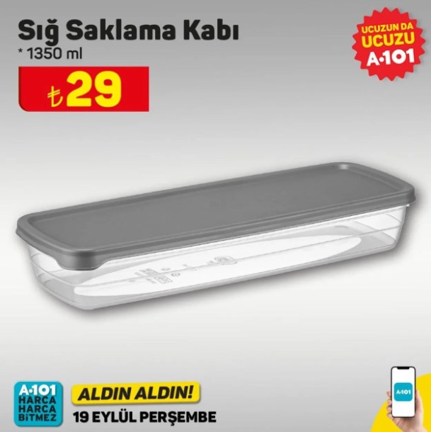 Foto - Bu fırsatlar kaçmaz! A101'de 19-25 Eylül indirim rüzgarı