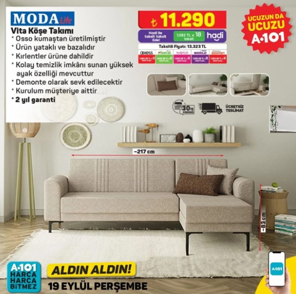 Foto - Bu fırsatlar kaçmaz! A101'de 19-25 Eylül indirim rüzgarı