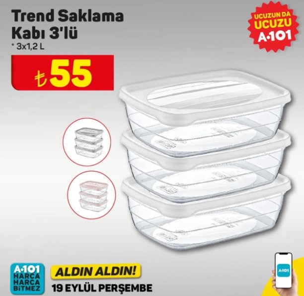 Foto - Bu fırsatlar kaçmaz! A101'de 19-25 Eylül indirim rüzgarı