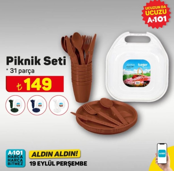 Foto - Bu fırsatlar kaçmaz! A101'de 19-25 Eylül indirim rüzgarı