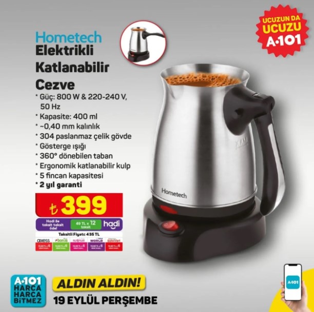 Foto - Bu fırsatlar kaçmaz! A101'de 19-25 Eylül indirim rüzgarı