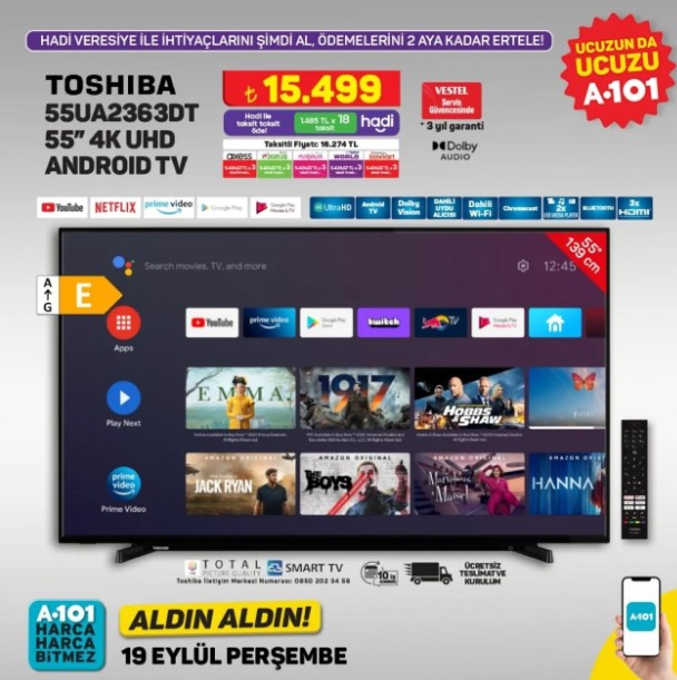 Foto - Bu fırsatlar kaçmaz! A101'de 19-25 Eylül indirim rüzgarı