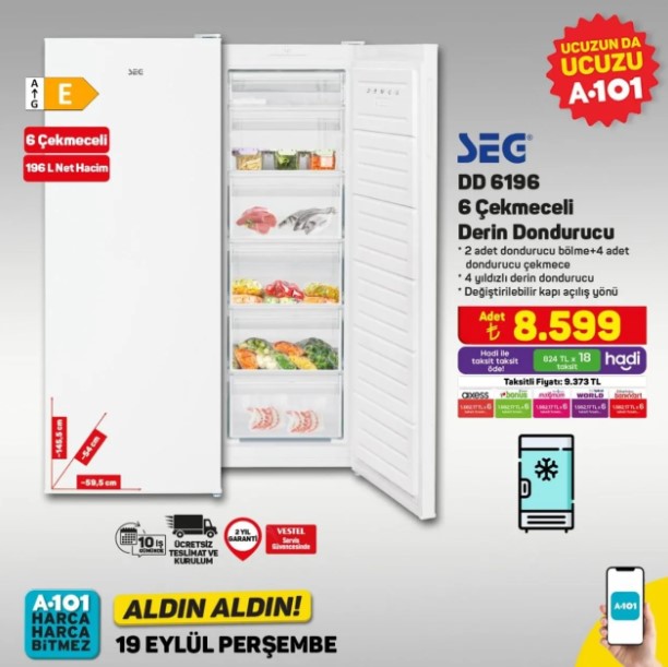 Foto - Bu fırsatlar kaçmaz! A101'de 19-25 Eylül indirim rüzgarı