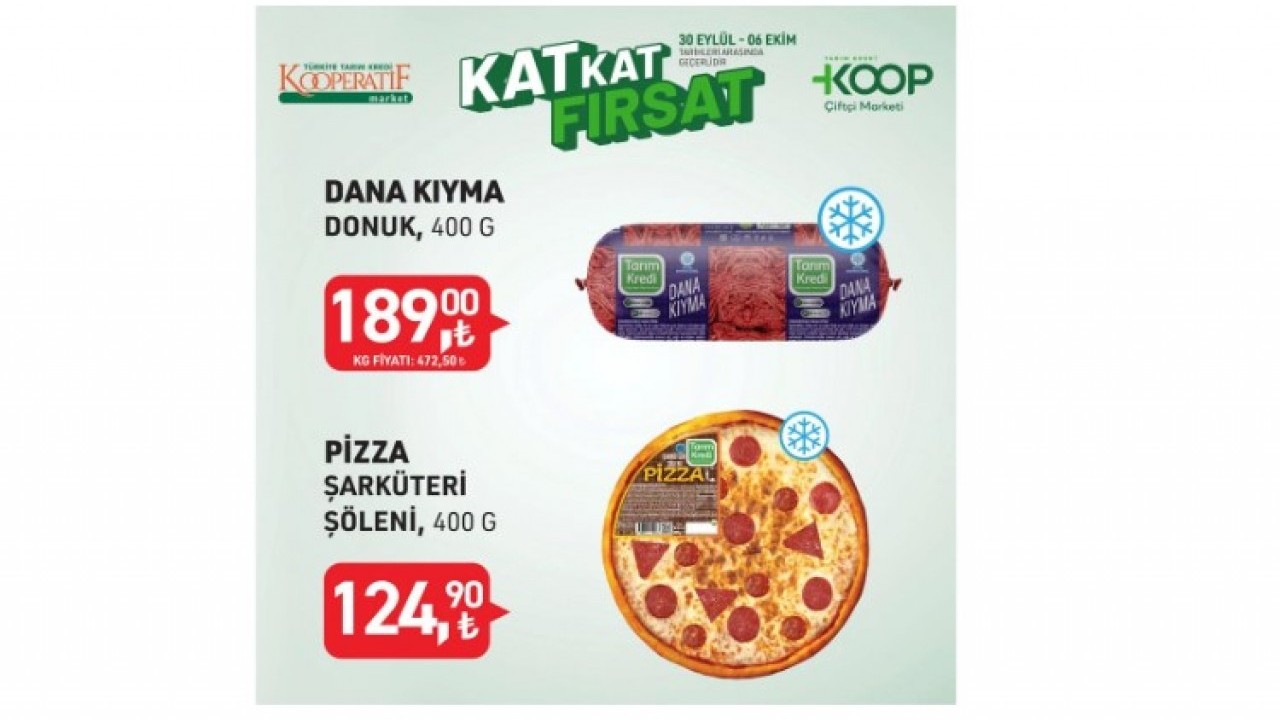 Foto - Bu fırsatları kaçırmayın! Tarım Kredi'de 30 Eylül-6 Ekim 2025 indirimleri açıklandı