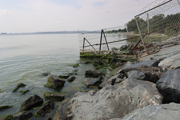 Foto - Bu fotoğraf İstanbul'da çekildi! Megakentte deniz bu hale geldi