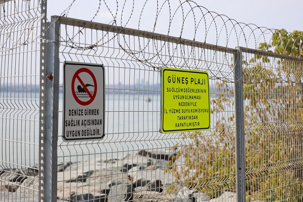 Foto - Bu fotoğraf İstanbul'da çekildi! Megakentte deniz bu hale geldi