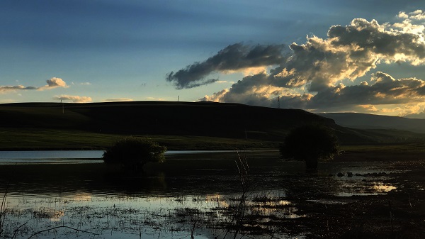 Foto - Bu fotoğraflar tam profillik! Kars'ta gün batımı böyle görüntülendi