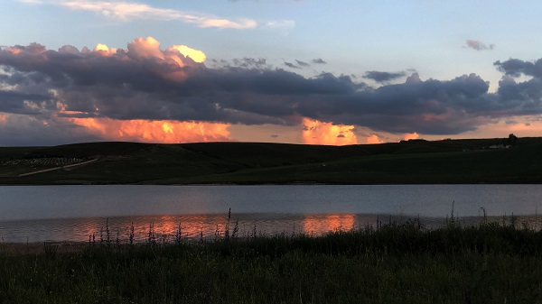 Foto - Bu fotoğraflar tam profillik! Kars'ta gün batımı böyle görüntülendi