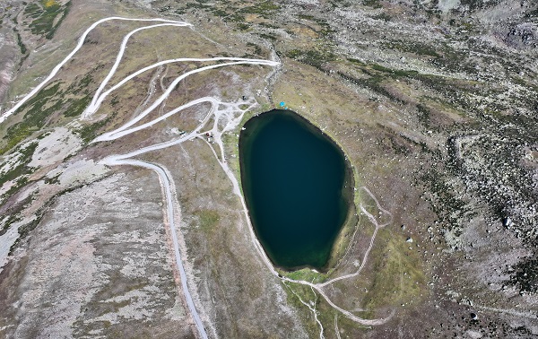 Foto - Bu gölleri görmek isteyenler zahmetli yolculuğa katlanıyor
