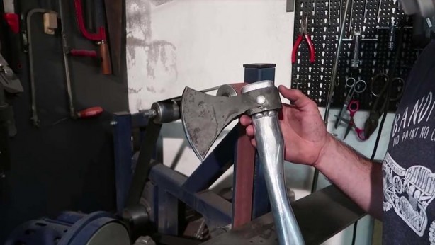 Foto - Bu görüntüler milyonlarca kez izlendi! Paslı baltanın son hali herkesi şaşırttı