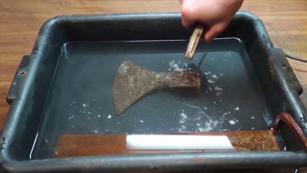 Foto - Bu görüntüler milyonlarca kez izlendi! Paslı baltanın son hali herkesi şaşırttı