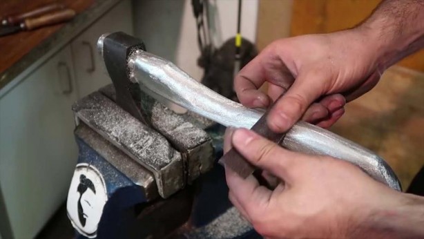 Foto - Bu görüntüler milyonlarca kez izlendi! Paslı baltanın son hali herkesi şaşırttı