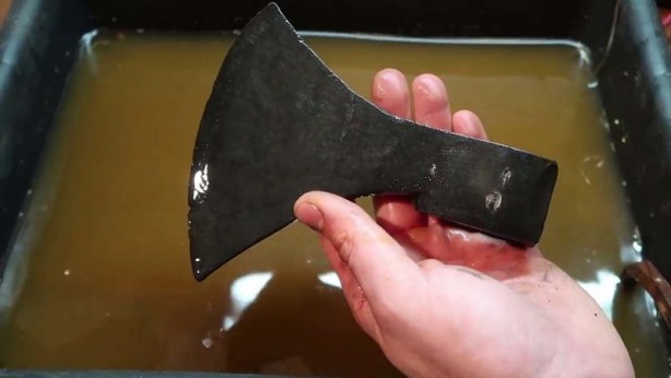 Foto - Bu görüntüler milyonlarca kez izlendi! Paslı baltanın son hali herkesi şaşırttı