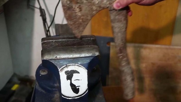 Foto - Bu görüntüler milyonlarca kez izlendi! Paslı baltanın son hali herkesi şaşırttı