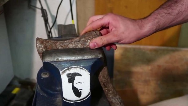 Foto - Bu görüntüler milyonlarca kez izlendi! Paslı baltanın son hali herkesi şaşırttı