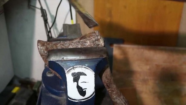 Foto - Bu görüntüler milyonlarca kez izlendi! Paslı baltanın son hali herkesi şaşırttı