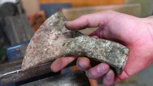 Foto - Bu görüntüler milyonlarca kez izlendi! Paslı baltanın son hali herkesi şaşırttı