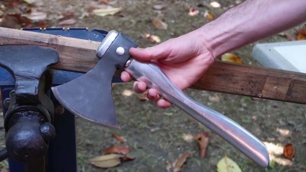 Foto - Bu görüntüler milyonlarca kez izlendi! Paslı baltanın son hali herkesi şaşırttı