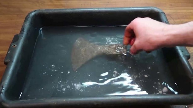 Foto - Bu görüntüler milyonlarca kez izlendi! Paslı baltanın son hali herkesi şaşırttı