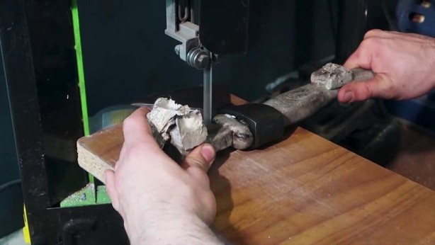 Foto - Bu görüntüler milyonlarca kez izlendi! Paslı baltanın son hali herkesi şaşırttı