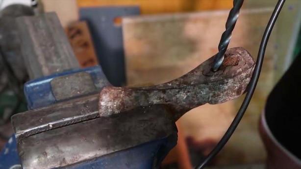 Foto - Bu görüntüler milyonlarca kez izlendi! Paslı baltanın son hali herkesi şaşırttı