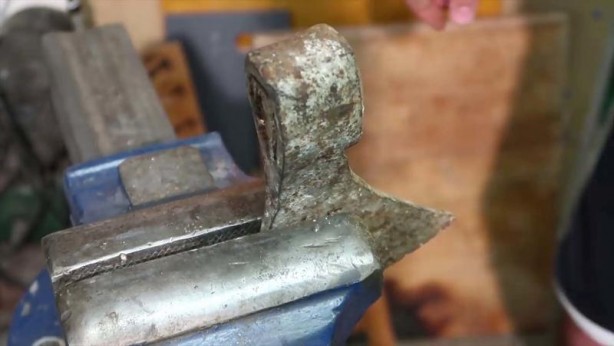 Foto - Bu görüntüler milyonlarca kez izlendi! Paslı baltanın son hali herkesi şaşırttı