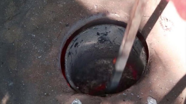 Foto - Bu görüntüler milyonlarca kez izlendi! Paslı baltanın son hali herkesi şaşırttı