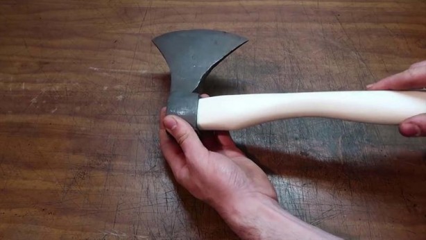 Foto - Bu görüntüler milyonlarca kez izlendi! Paslı baltanın son hali herkesi şaşırttı