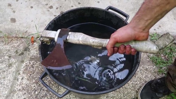 Foto - Bu görüntüler milyonlarca kez izlendi! Paslı baltanın son hali herkesi şaşırttı