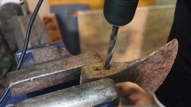 Foto - Bu görüntüler milyonlarca kez izlendi! Paslı baltanın son hali herkesi şaşırttı