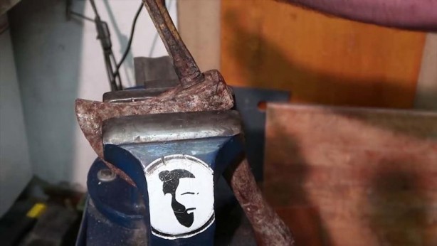 Foto - Bu görüntüler milyonlarca kez izlendi! Paslı baltanın son hali herkesi şaşırttı