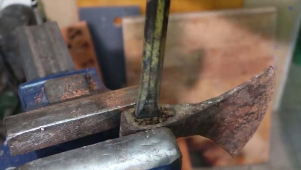 Foto - Bu görüntüler milyonlarca kez izlendi! Paslı baltanın son hali herkesi şaşırttı