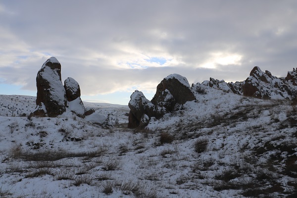 Foto - Bu güzellik Türkiye'de... Dünyadaki Mars beyaza büründü