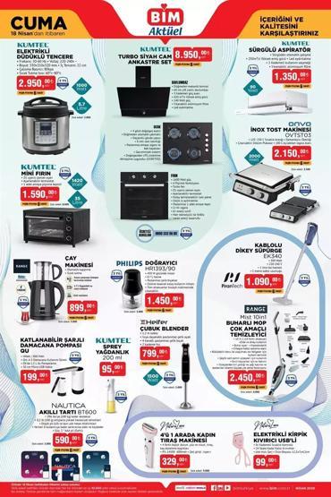 Foto - Bu hafta BİM'de büyük indirim! Elektronikten mutfağa dolu dolu fırsatlar sizi bekliyor!