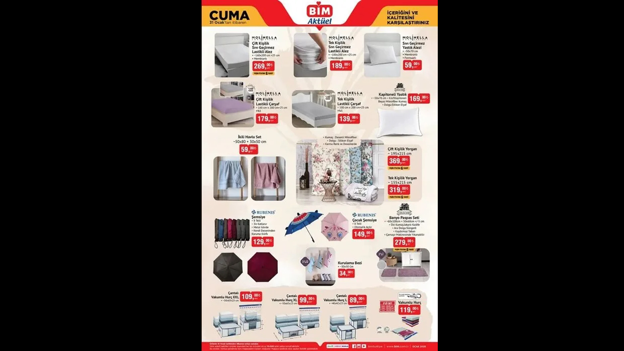 Foto - Bu hafta dolu dolu geliyor! BİM 28-31 Ocak indirimleri belli oldu