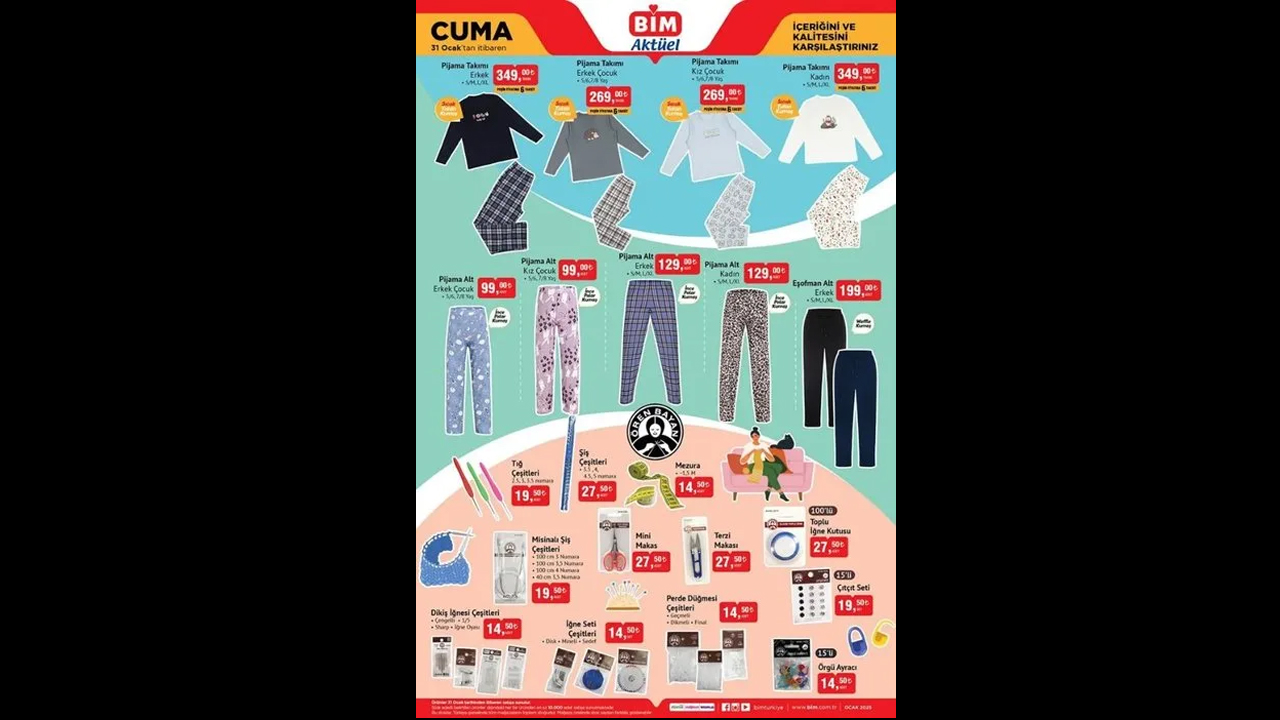 Foto - Bu hafta dolu dolu geliyor! BİM 28-31 Ocak indirimleri belli oldu