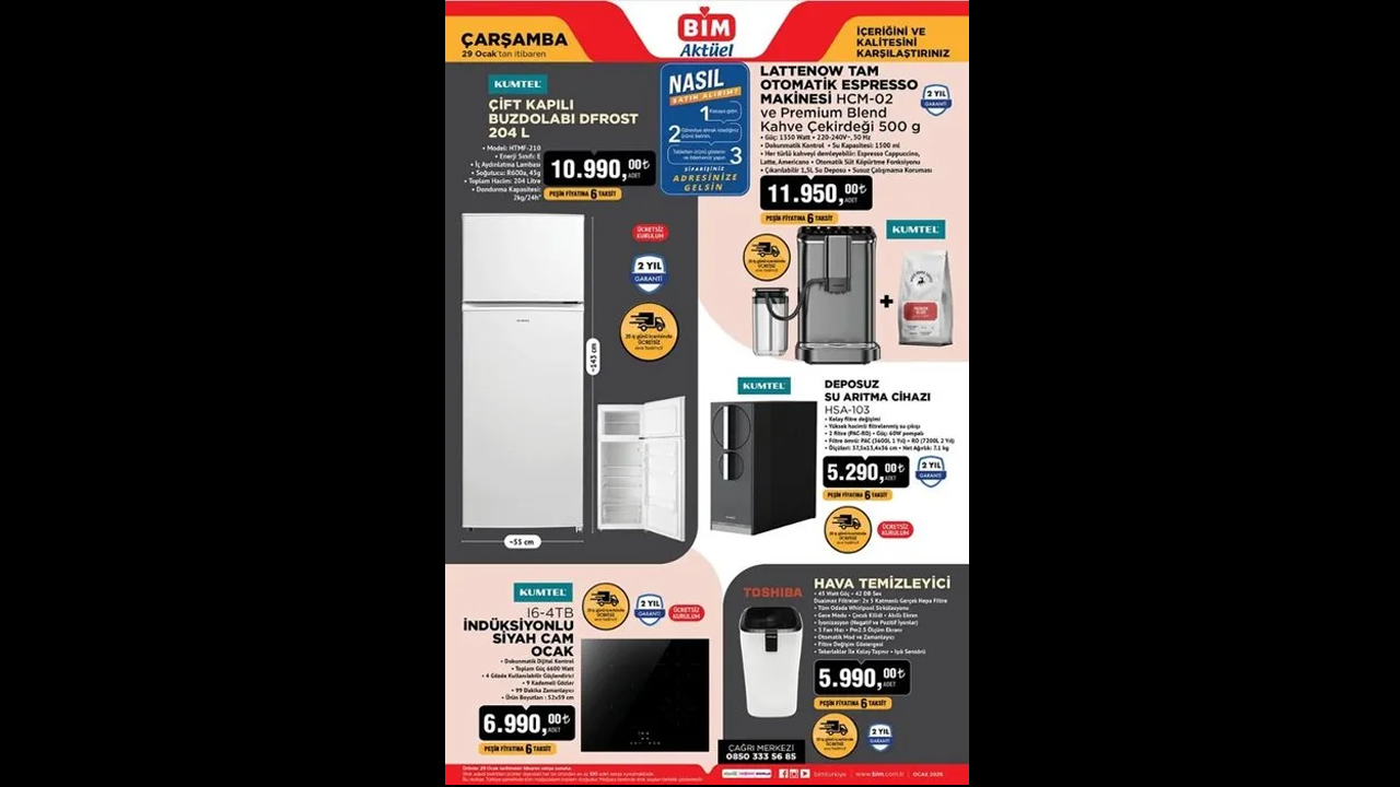 Foto - Bu hafta dolu dolu geliyor! BİM 28-31 Ocak indirimleri belli oldu