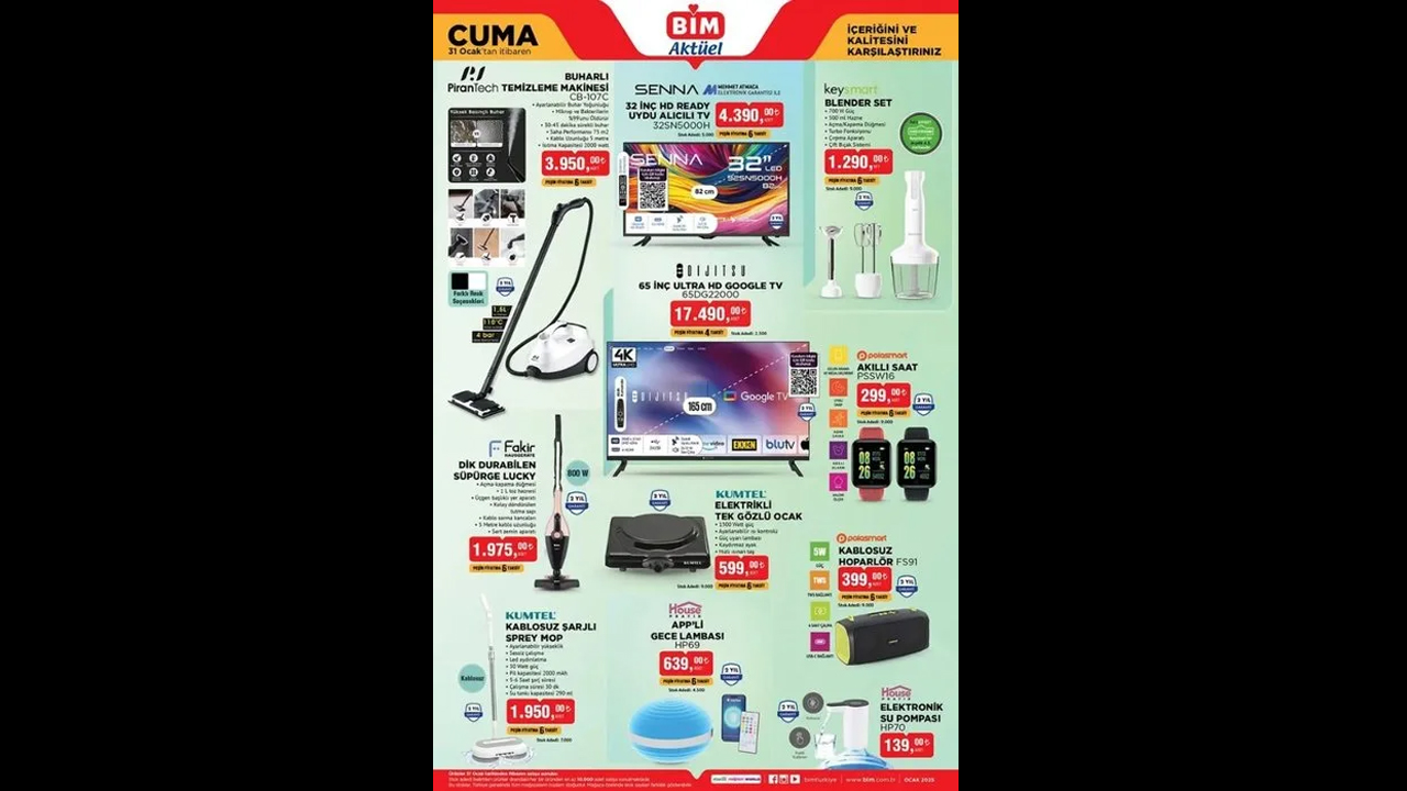 Foto - Bu hafta dolu dolu geliyor! BİM 28-31 Ocak indirimleri belli oldu