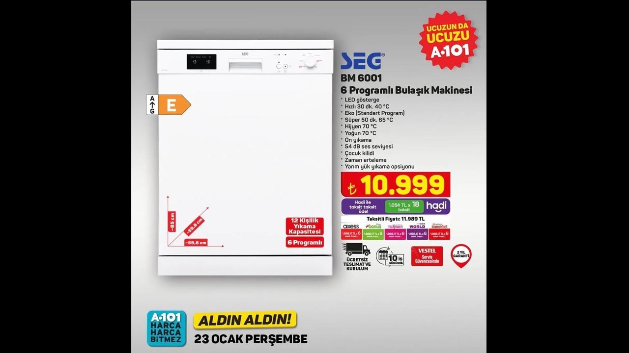 Foto - Bu hafta hangi ürünler indirimde? A101'de 29 Ocak 2025 fırsatları belli oldu