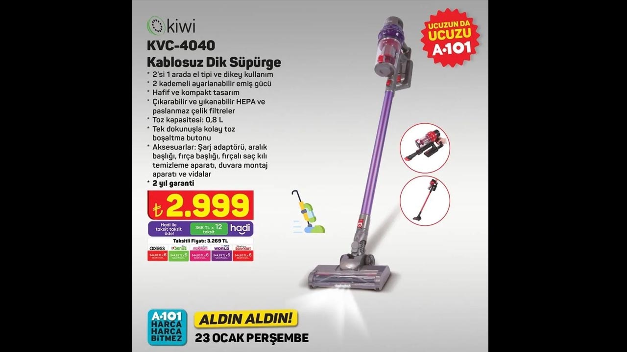 Foto - Bu hafta hangi ürünler indirimde? A101'de 29 Ocak 2025 fırsatları belli oldu