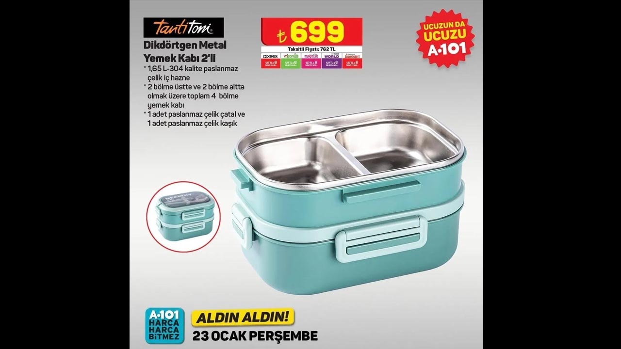 Foto - Bu hafta hangi ürünler indirimde? A101'de 29 Ocak 2025 fırsatları belli oldu