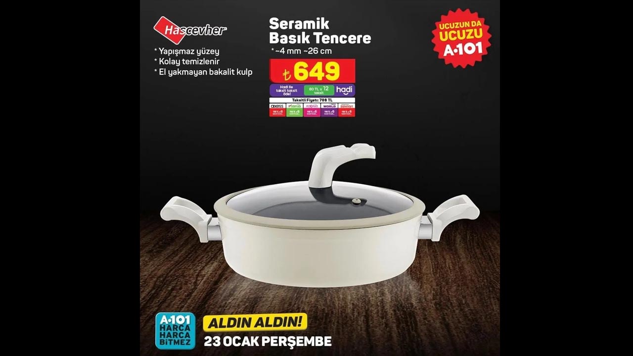 Foto - Bu hafta hangi ürünler indirimde? A101'de 29 Ocak 2025 fırsatları belli oldu