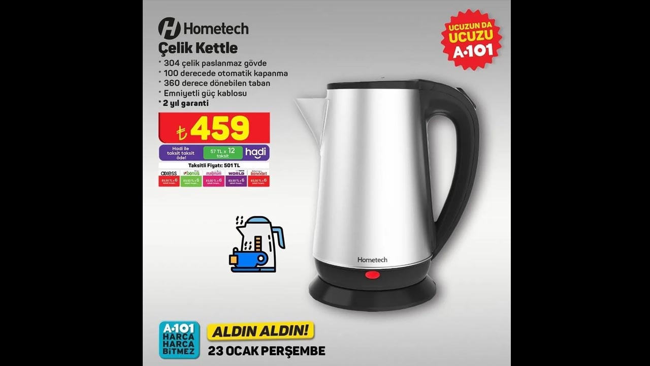 Foto - Bu hafta hangi ürünler indirimde? A101'de 29 Ocak 2025 fırsatları belli oldu