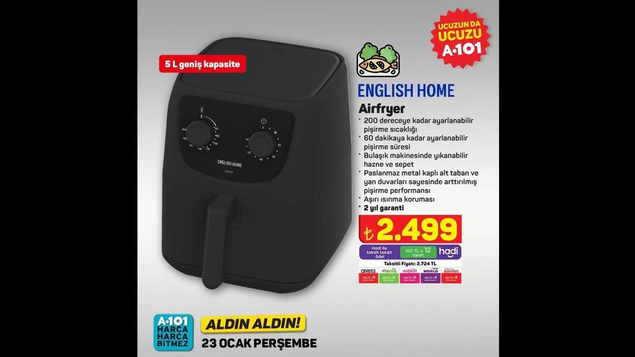 Foto - Bu hafta hangi ürünler indirimde? A101'de 29 Ocak 2025 fırsatları belli oldu