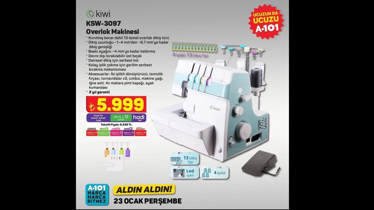 Foto - Bu hafta hangi ürünler indirimde? A101'de 29 Ocak 2025 fırsatları belli oldu