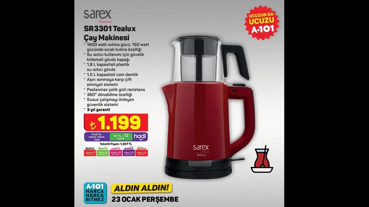 Foto - Bu hafta hangi ürünler indirimde? A101'de 29 Ocak 2025 fırsatları belli oldu