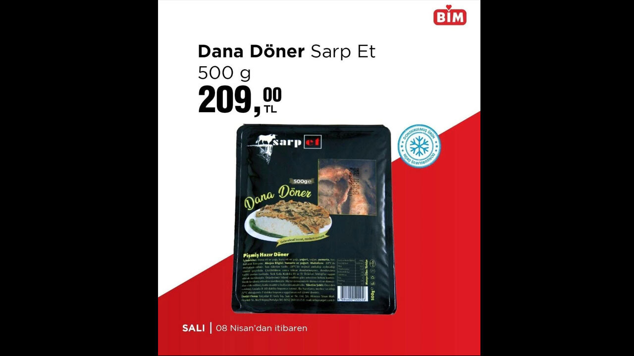 Foto - Bu hafta hangi ürünler indirimde? İşte BİM'de 08-14 Nisan fırsatlar kataloğu