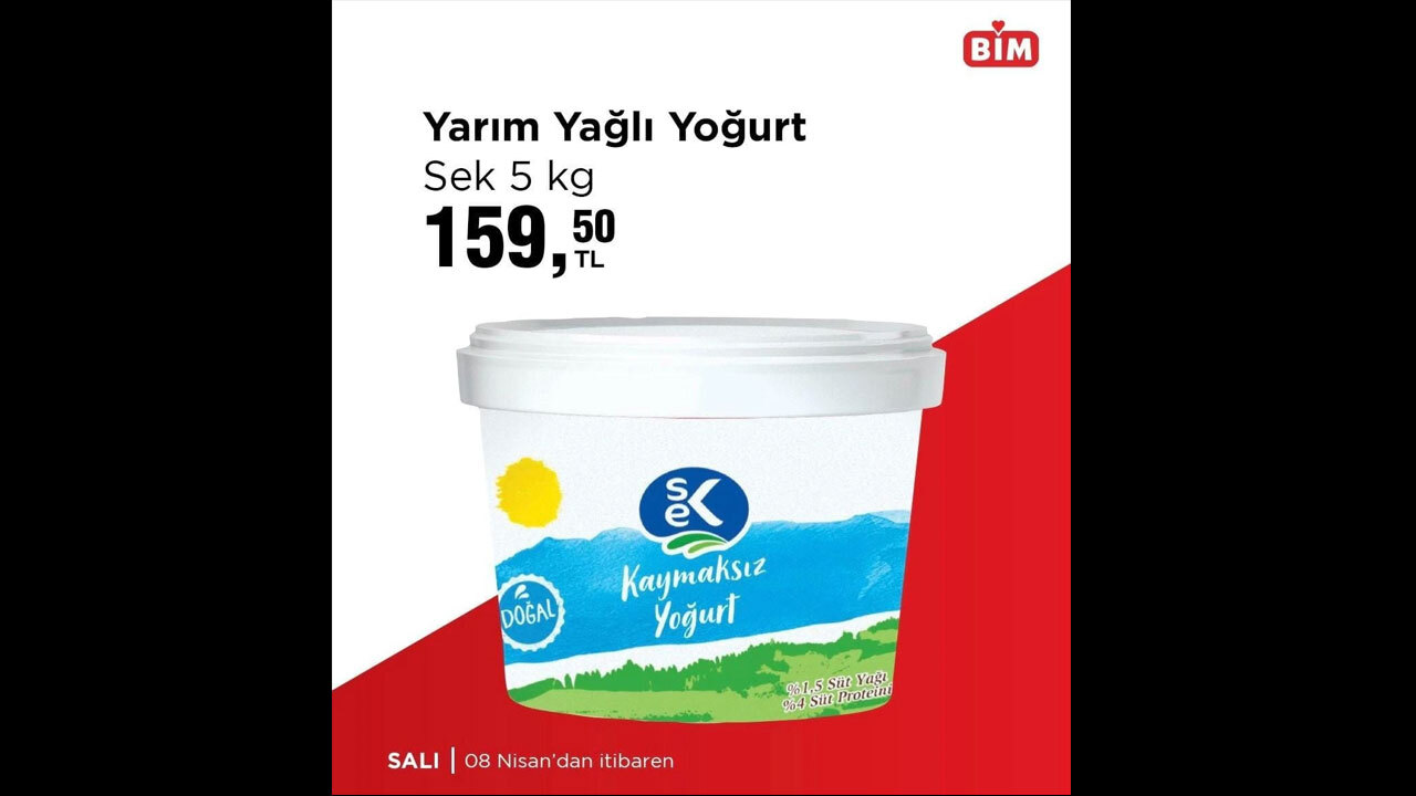 Foto - Bu hafta hangi ürünler indirimde? İşte BİM'de 08-14 Nisan fırsatlar kataloğu